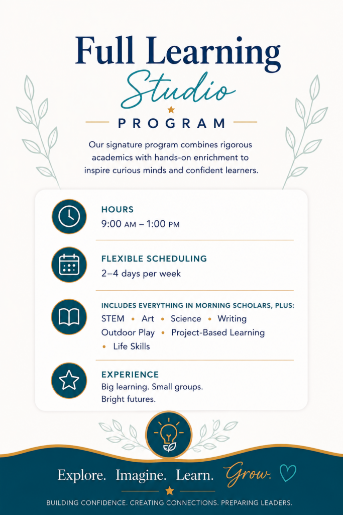 Programs full learning day